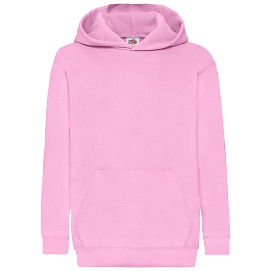 Bluza Dziecięca Klasyczna Bawełniano-Poliestrowa F421NK - Light Pink