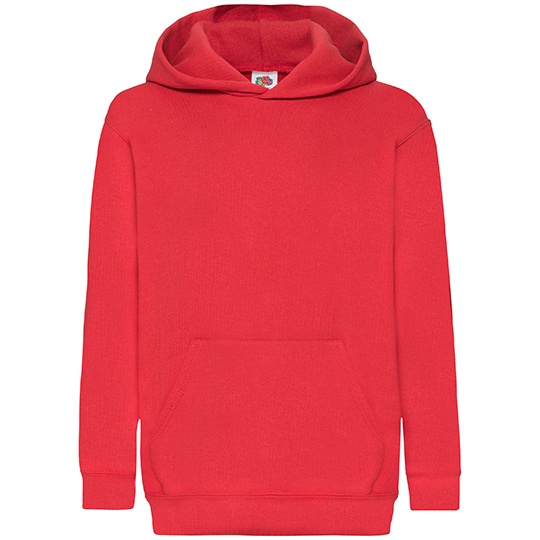 Bluza Dziecieca Klasyczna Bawelniano-Poliestrowa F421NK - Red