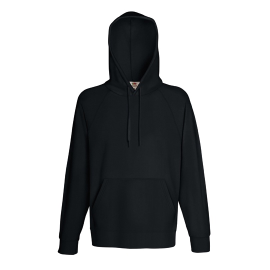 Bluza Raglanowa Nieczesany Fleece F430 - Black