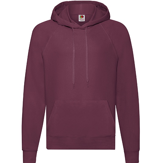 Bluza Raglanowa Nieczesany Fleece F430 - Burgundy