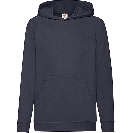 Dziecieca lekka bluza z kapturem F430K - Deep Navy