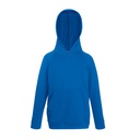 Dziecieca lekka bluza z kapturem F430K - Royal Blue