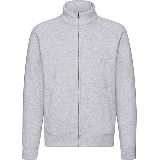 Bluza Klasyczna Bawelniano Poliestrowa F457 - Heather Grey