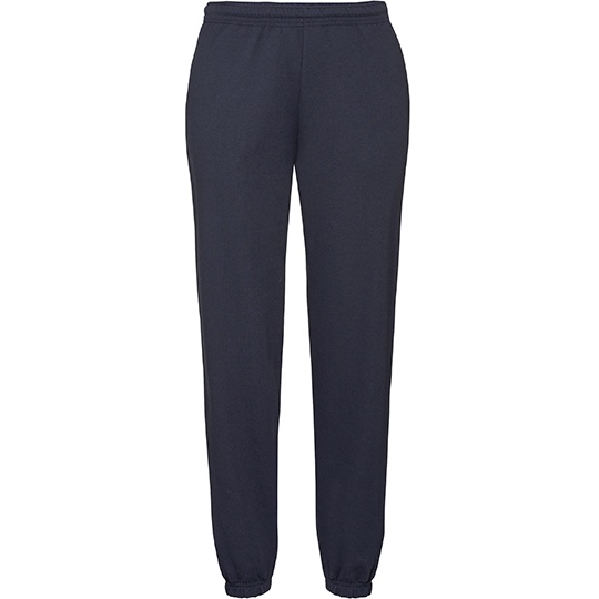Spodnie Dresowe Klasyczne Bawelniane F480 - Deep Navy