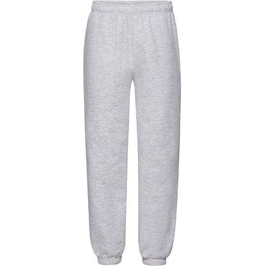 Spodnie Dresowe Klasyczne Bawelniane Poliestrowe F480K - Heather Grey