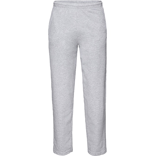 Spodnie Dresowe Klasyczne Lekki Nieczesany Fleece F490 - Heather Grey