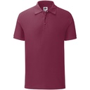 Koszulka Polo Męska Klasyczna Pika F502 - Burgundy