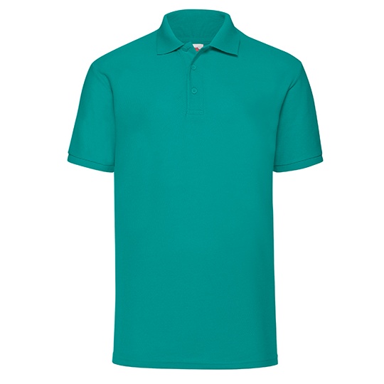 Koszulka Polo Meska Klasyczna Pika F502 - Emerald