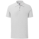 Koszulka Polo Męska Klasyczna Pika F502 - Heather Grey