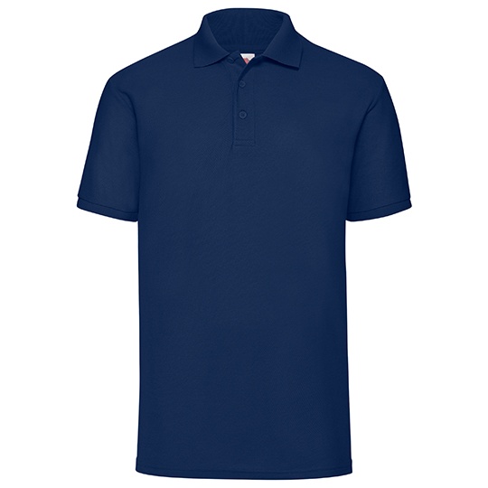 Koszulka Polo Męska Klasyczna Pika F502 - Navy