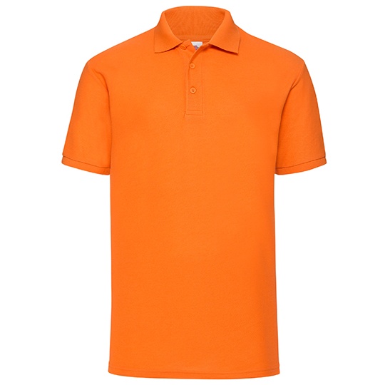 Polo Klasyczna Piqué F502 - Orange