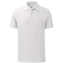 Koszulka Polo Męska Klasyczna Pika F502 - White
