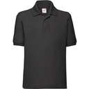 Polo Klasyczne Pika Dziecięce F502K - Black