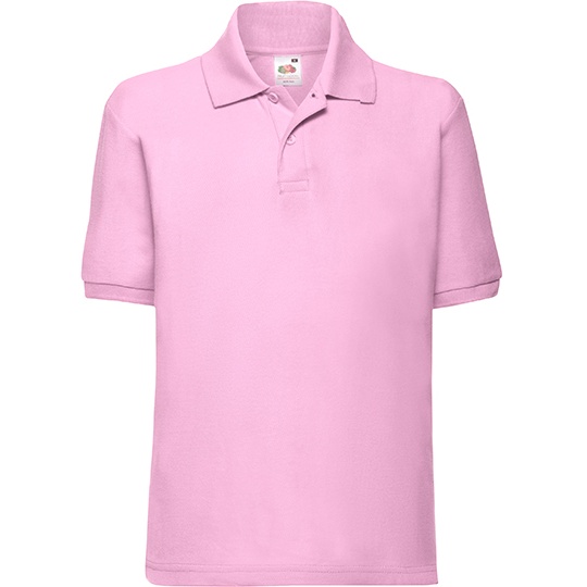 Polo Klasyczne Pika Dziecięce F502K - Light Pink