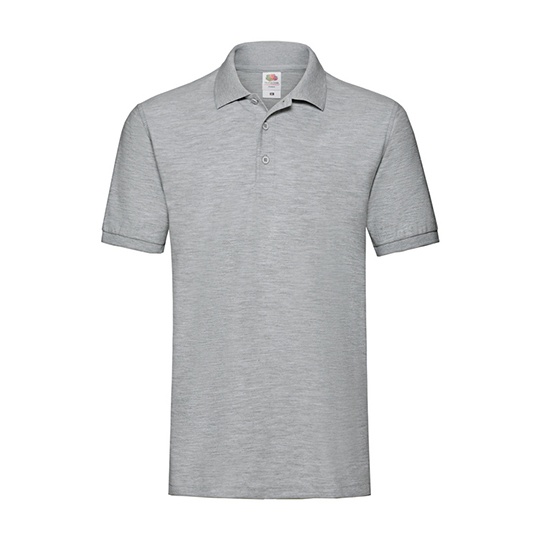 Koszulka Polo Klasyczna Pika Bawełniana F511N - Athletic Heather