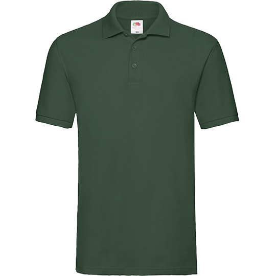 Koszulka Polo Klasyczna Pika Bawelniana F511N - Bottle Green