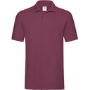 Koszulka Polo Klasyczna Pika Bawełniana F511N - Burgundy