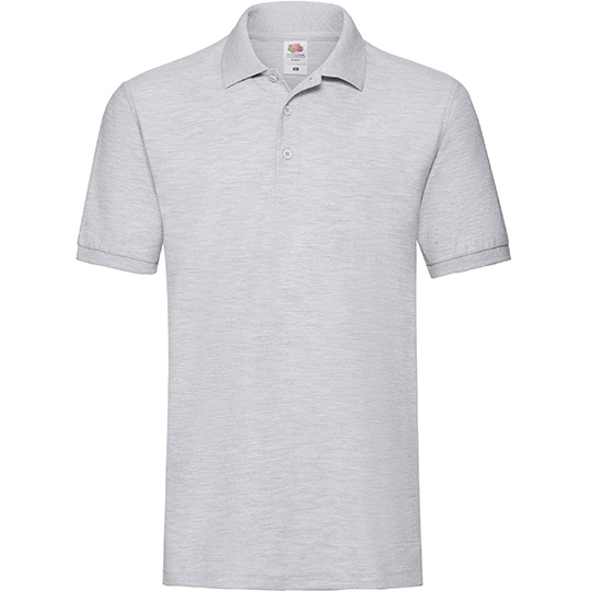 Koszulka Polo Klasyczna Pika Bawelniana F511N - Heather Grey