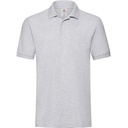 Koszulka Polo Klasyczna Pika Bawełniana F511N - Heather Grey