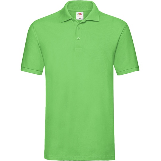 Koszulka Polo Klasyczna Pika Bawelniana F511N - Lime