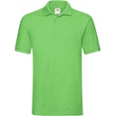 Koszulka Polo Klasyczna Pika Bawełniana F511N - Lime