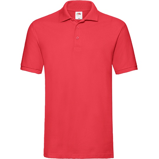 Koszulka Polo Klasyczna Pika Bawelniana F511N - Red