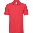 Koszulka Polo Klasyczna Pika Bawełniana F511N - Red
