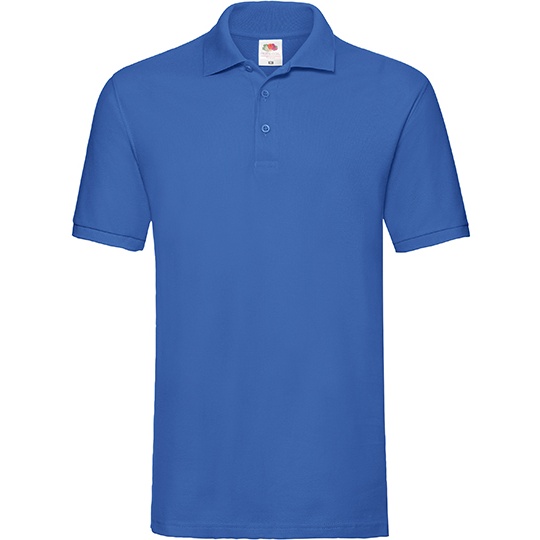 Koszulka Polo Klasyczna Pika Bawełniana F511N - Royal Blue