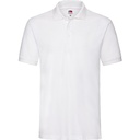 Koszulka Polo Klasyczna Pika Bawełniana F511N - White