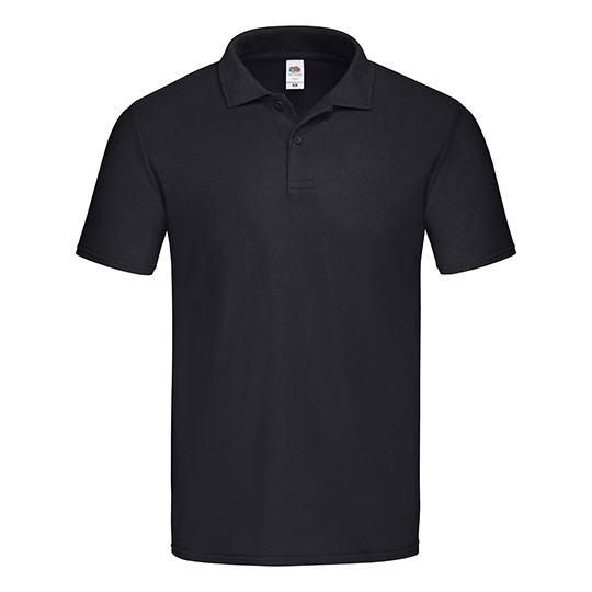 Koszulka Polo Męska Klasyczna Pika F513 - Black