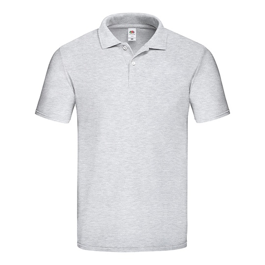 Koszulka Polo Męska Klasyczna Pika F513 - Heather Grey