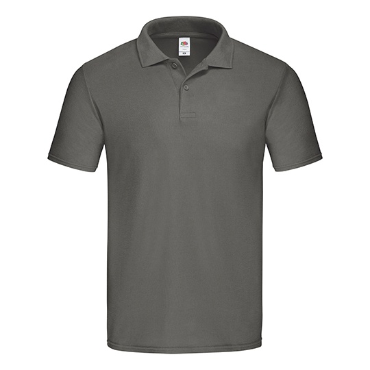 Koszulka Polo Meska Klasyczna Pika F513 - Light Graphite (Solid)