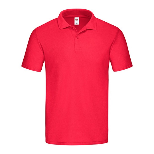 Koszulka Polo Meska Klasyczna Pika F513 - Red