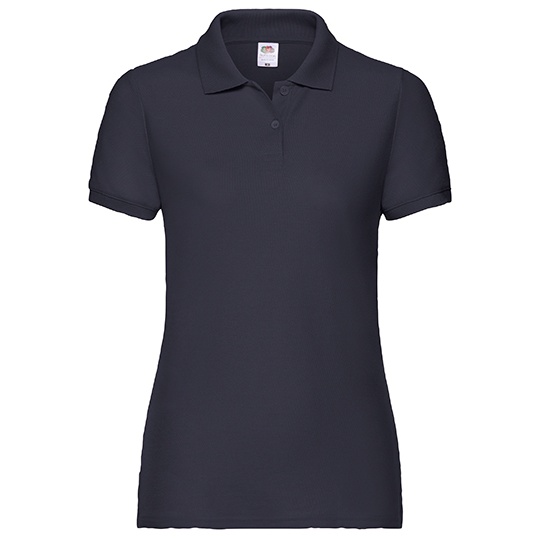 Damska klasyczna koszulka polo F517 - Deep Navy