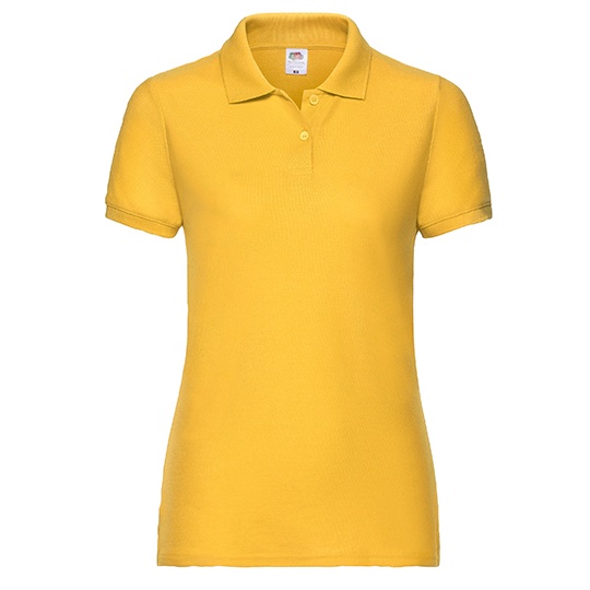 Koszulka Polo Damska Klasyczna Pika F517 - Sunflower