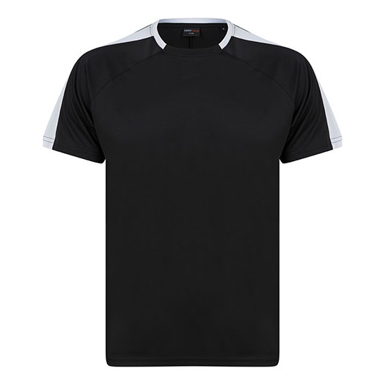 Koszulka Unisex Sportowa Szybkoschnąca FH290 - Black & White