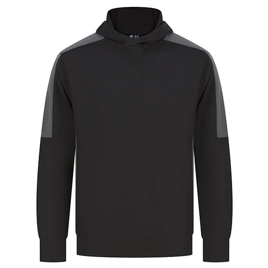 Bluza Unisex Poliester Szczotkowany Polar FH341 - Black & Gunmetal Grey
