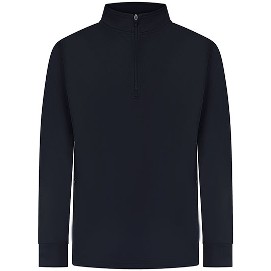 Bluza Klasyczna Poliester Zamek 1 4 FH874 - Navy