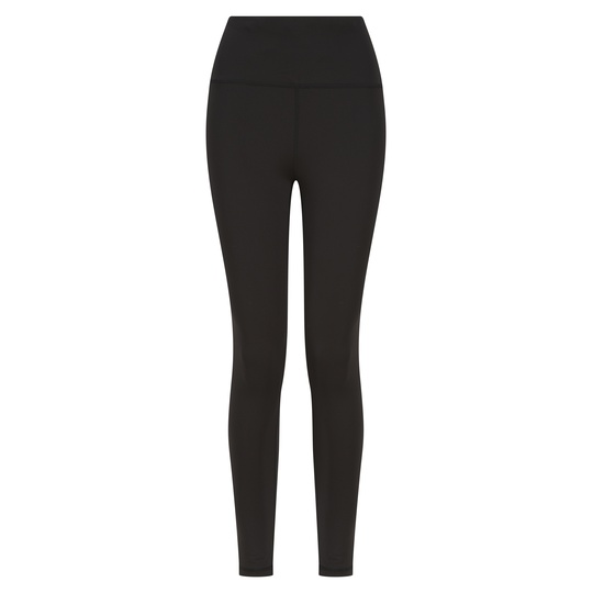 Legginsy Damskie Wysoki Stan Interlock FH896 - Black
