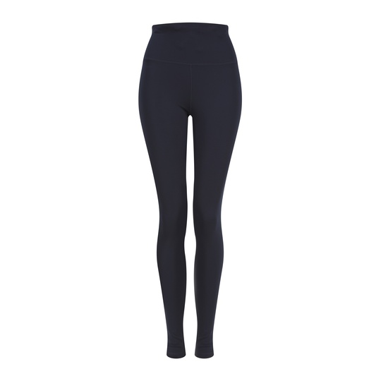 Legginsy Damskie Wysoki Stan Interlock FH896 - Navy