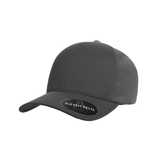 Czapka Bezszwowa Lekki Daszek Poliester Elastan FX180 - Dark Grey