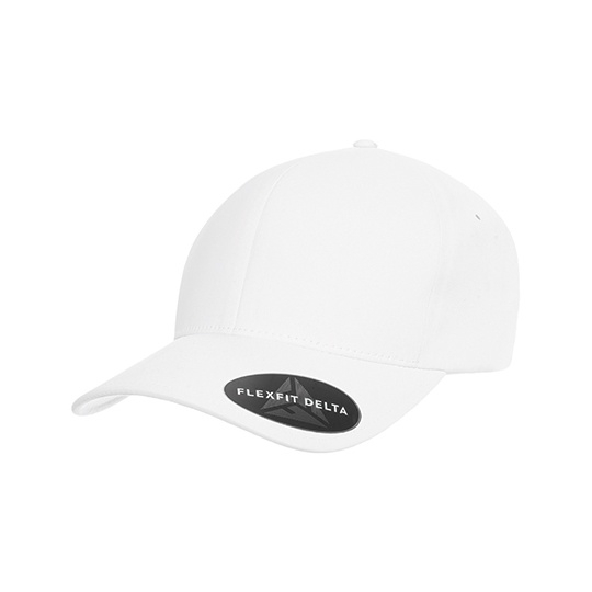 Czapka Bezszwowa Lekki Daszek Poliester Elastan FX180 - White