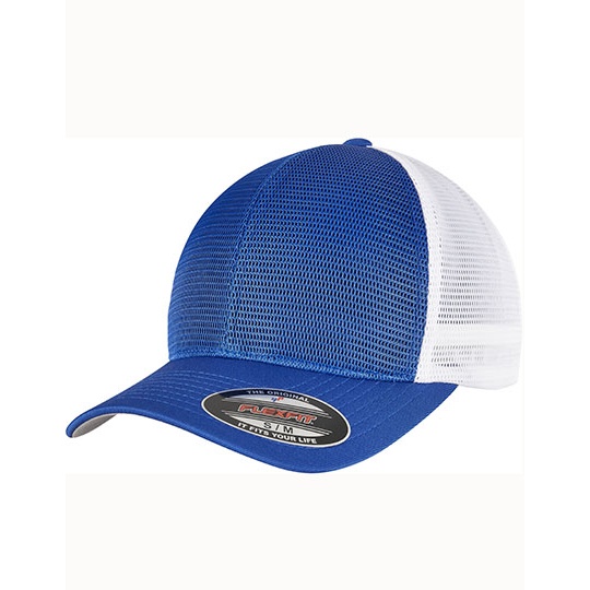 Czapka Flexfit Omnimesh FX360T - Royal & White