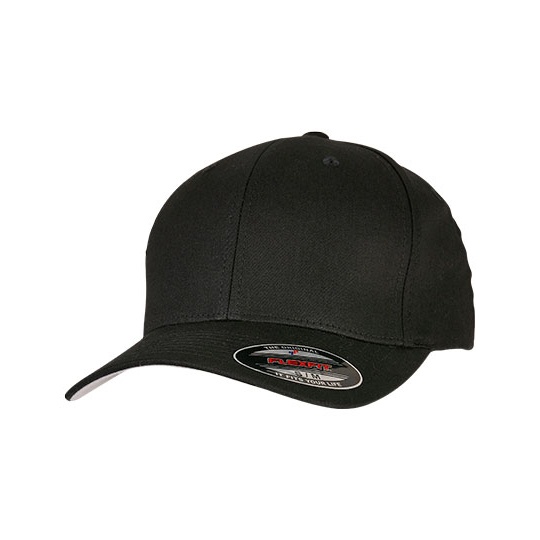Czapka Flexfit Bawełniana Elastyczna FX5001 - Black