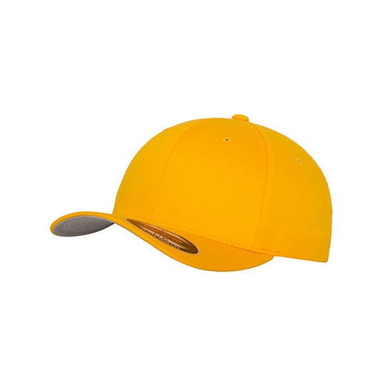 Czapka Sportowa Elastyczna Struktura Welniana FX6277 - Gold