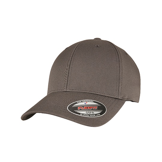 Czapka Flexfit Wyprofilowany Daszek Poliester Wiskoza Elastan FX6277AS - Dark Grey