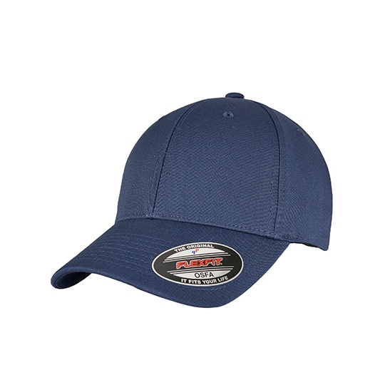 Czapka Flexfit Wyprofilowany Daszek Poliester Wiskoza Elastan FX6277AS - Dark Navy