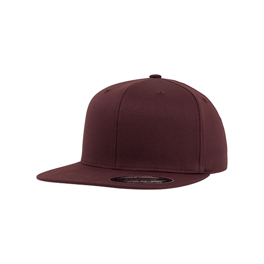 Czapka z plaskim daszkiem Flexfit FX6277FV - Maroon