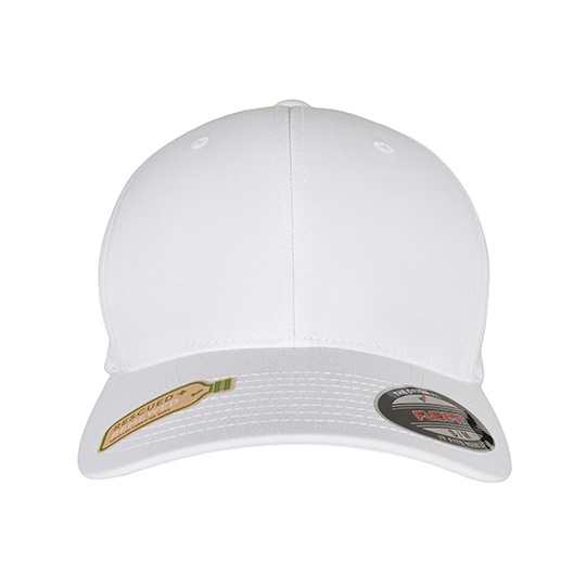 Czapka Z Zakrzywionym Daszkiem Poliester Z Recyklingu FX6277RP - White