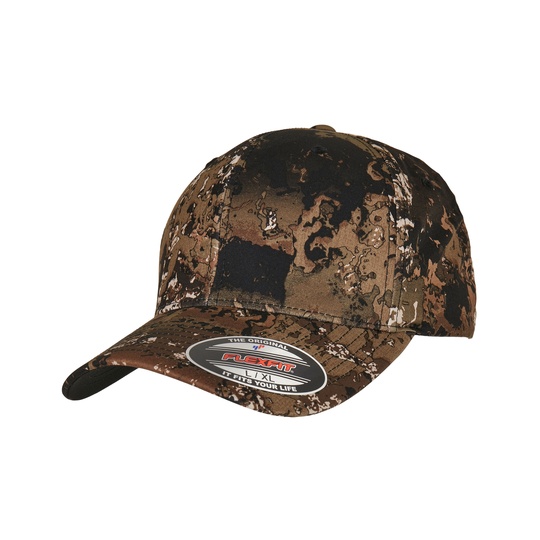 Czapka Z Daszkiem Flexfit Veil Camo Poliester FX6277VC - Wideland